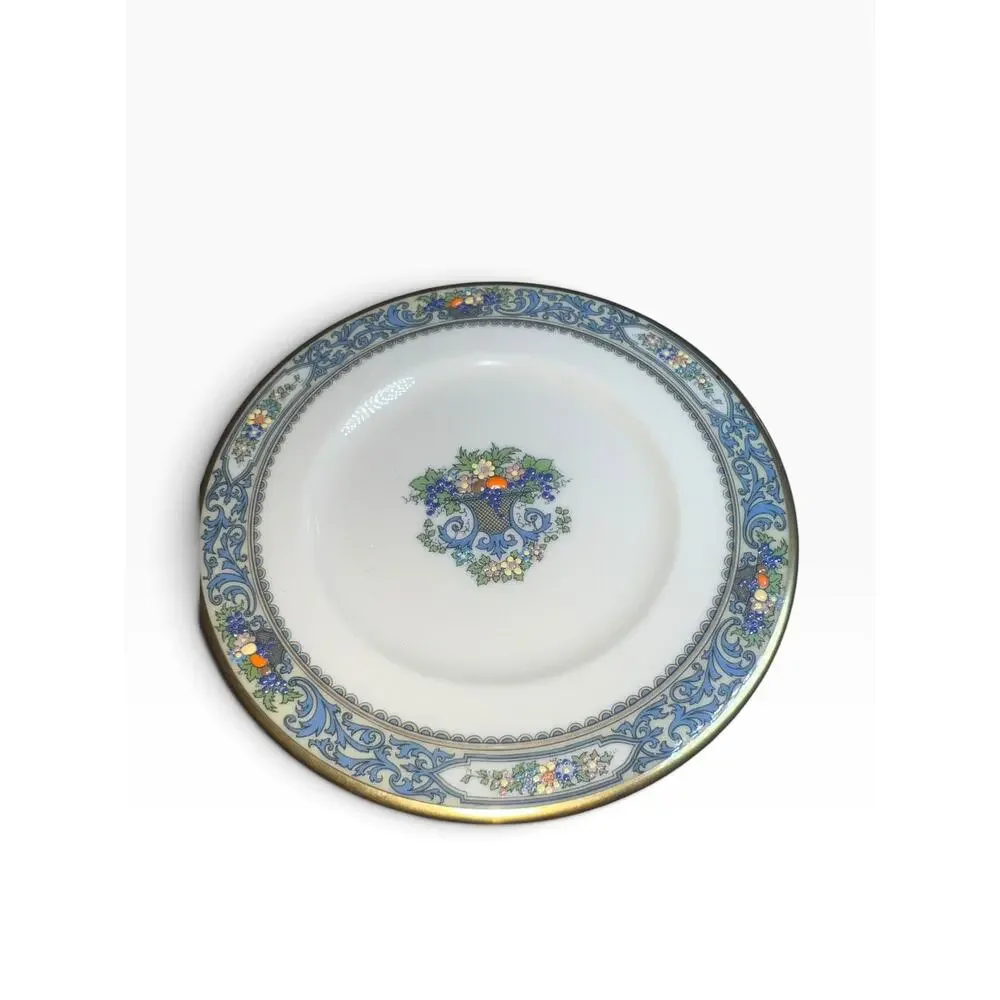 Lenox The Autumn collection bread plates lot of 4 bread plates. blue gold fall